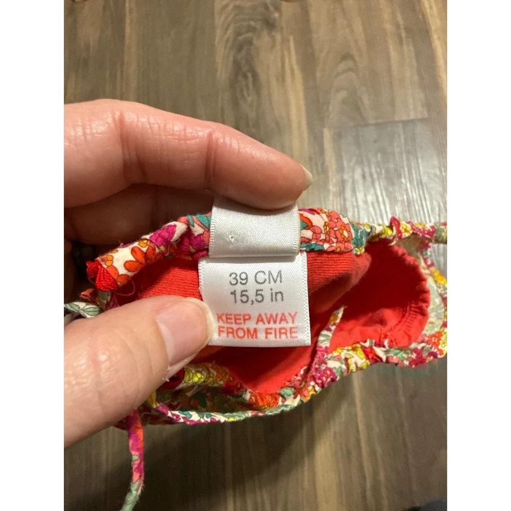 Zara Baby‎ Bonnet Baby Floral Liberty Fabric Margaret Annie B Tana Lawn